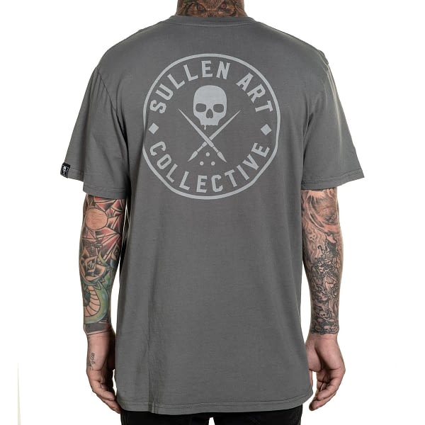 tee shirt premium badge Ever sullen clothing vue de dos