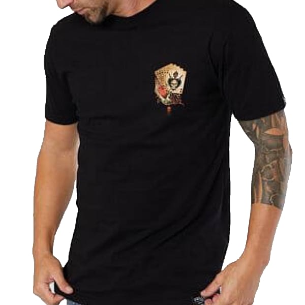 Tee Short Black Dead Mans Hand regular tee vue de dos