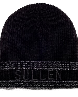 Bonnet Noir Sullen New Era vue de face