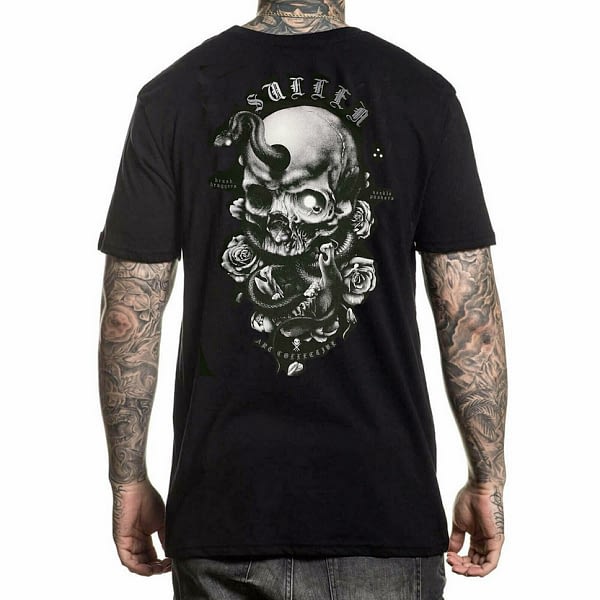tee shirt Niclas Serpent Sullen Art collective vue de dos