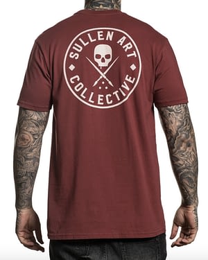 Tee Shirt Ever en Bordeaux vue de Dos