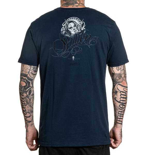 premium tee sullen art collective - artist series Pelavacas ink vue de dos